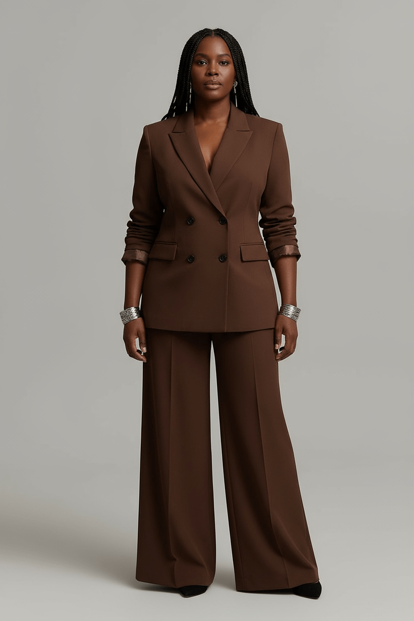 Blazer and Pant Set Tunii Woman