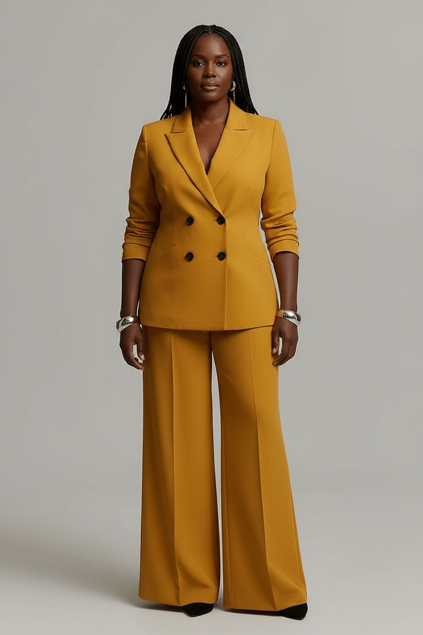 Blazer and Pant Set Tunii Woman