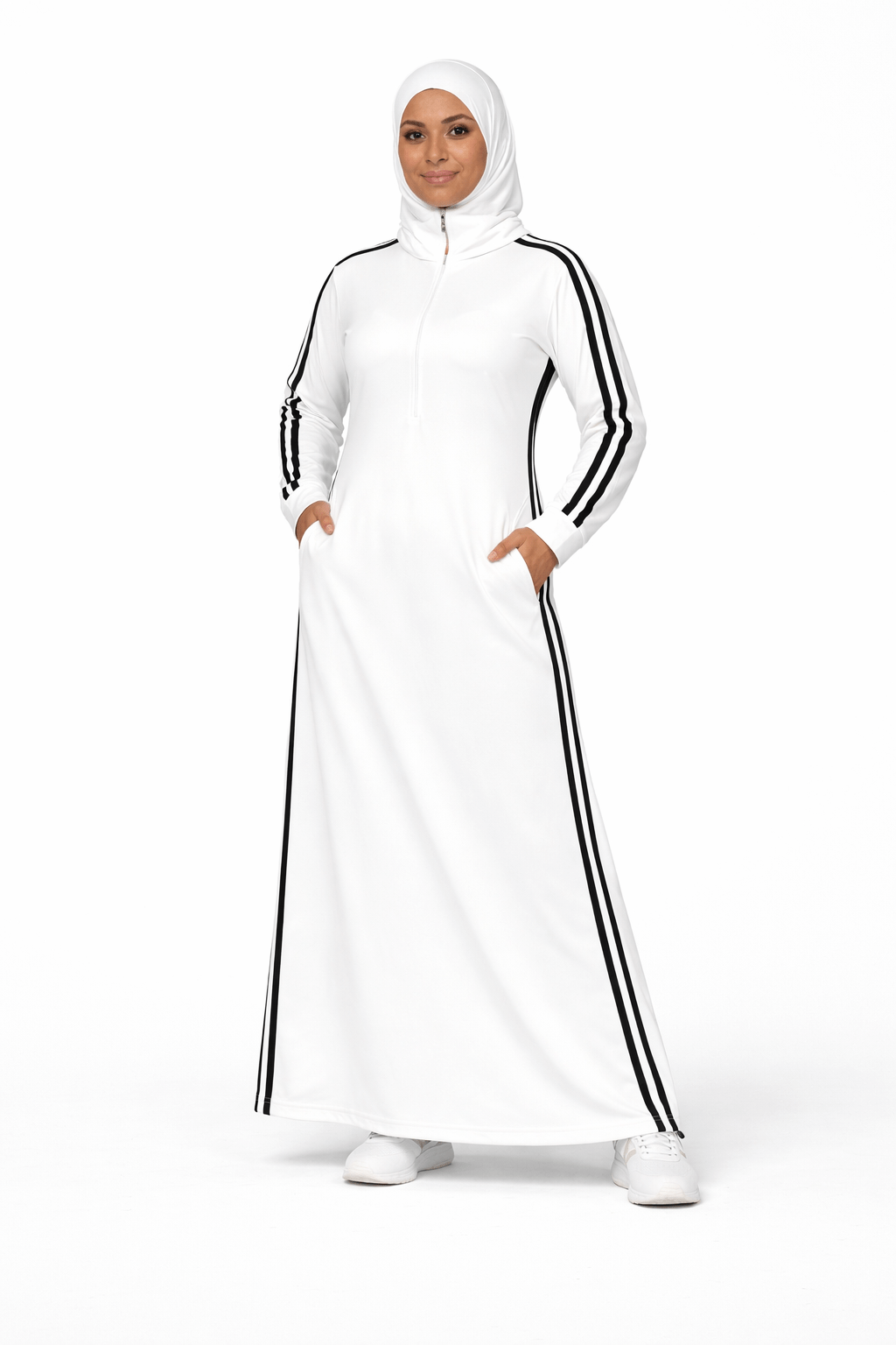 Elegant Sporty Abaya 