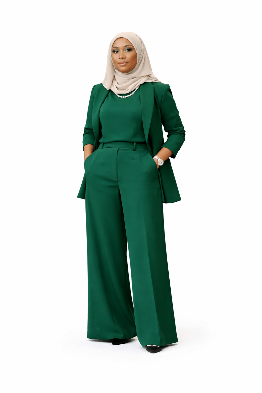 Elegant Blazer and Pant Set 2 