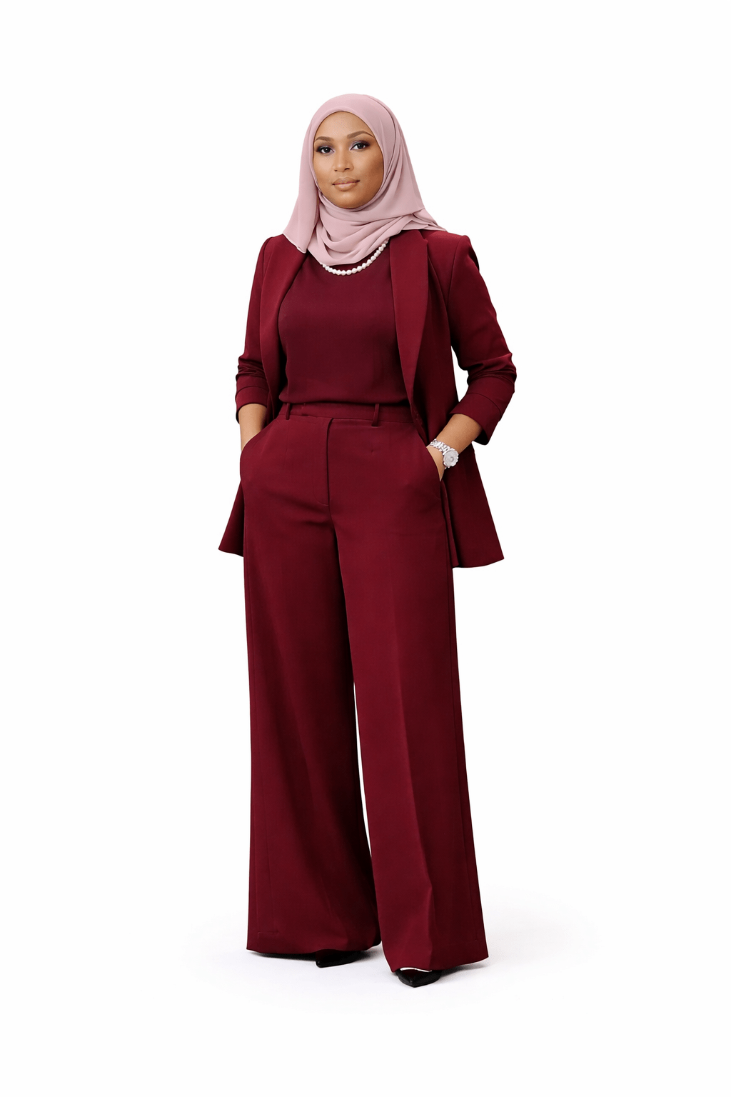 Elegant Blazer and Pant Set 2 