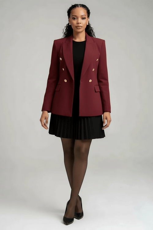 Long Blazer Set 4 Inner Dress Tunii Woman