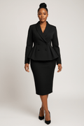 Classy Top and Skirt Set 