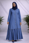 Elegant Jeans Gown 